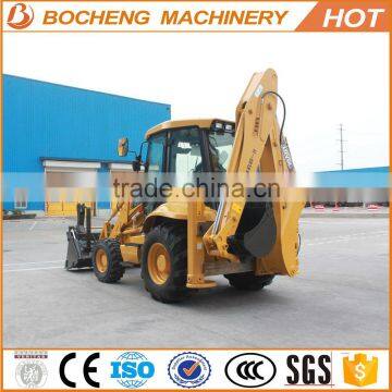 safe and reliable low-emission FLB468 FOTON 95HP 1.0CBM H type leg multifunctional backhoe loader hydraulic hammer