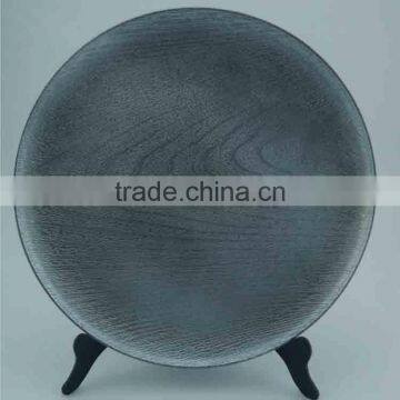 Newest Design Oval Plastic Wedding Cheap Charger Plates Wholesale/plastic Blue Charger Plates photo-3
