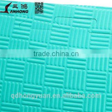 20mm Non-toxic Five Lines Interlocking Foam Mat Tatami Puzzle Mat Martial Jigsaw Mat Factory From Qingdao, China photo-6