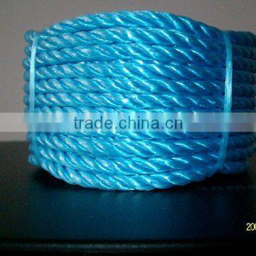 3 Strands Twisted Blue Rope