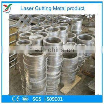 laser cutting stainless steel ring with high quality