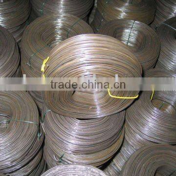 Galvanized low carbon steel wire