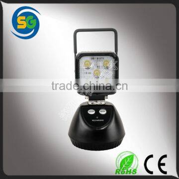 Powerful Magnetic Base 10w Rechargeable LED Work Lamp photo-6