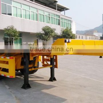 High Quality 2 Axle Flatbed Trailer in Truck Trailer