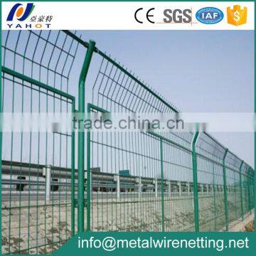 PVC Coated Steel Frame Wire Mesh Fence