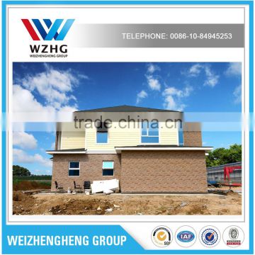 China luxury House Light Steel Structure Prefab Sandwich Panel Villas on sale