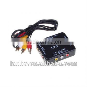 HD Audio Video Switching Three-way AV+S Signal Switch