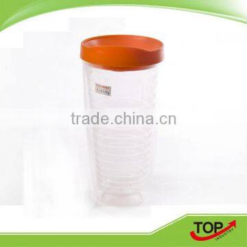 hot-sale plastic drinking cup with lid for ice water