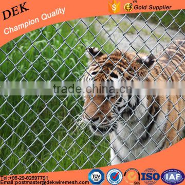 Wholesale high quality chain link fence used for zoo fence