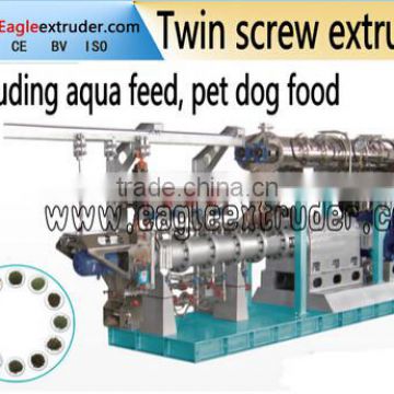 CE floating fish feed pellet machine/floating fish feed extruder machine