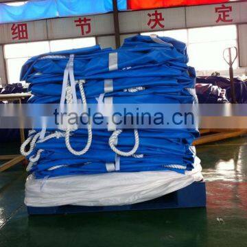 Spout Top Flat Bottom Polypropylene 1.5 Ton Bulk Bag PET Bag For PVC Material Storage With UV Resistant photo-4
