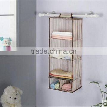 High Quality Non Woven Closet Organizer, ECO-friendly hanging organizer, foldable Organizer pocket storage