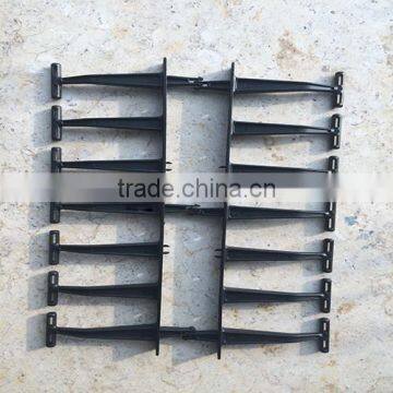 ABS Plastic Vertical Cable Manager Ring With Clip Easy Installation photo-2