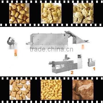 Automatic soya /textured protein food making machine/soyabean protein processing line/vegetable /textured/