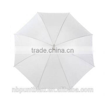 Manual Opening Umbrella With Aluminium Crook Handle photo-3