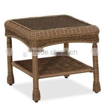 2017 Trade Assurance SIGMA Hot Sale Luxury Comfortable Synthetic Round Rattan Metal Pool Tea Table Furniture photo-2