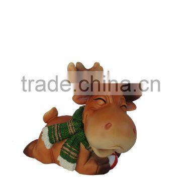 2014 New Handmade Resin Christmas Reindeers Gift for Sale photo-4