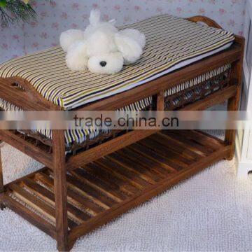 Brown Color Storage Drawers Wooden Design Wood Cabinet for Decoration photo-3