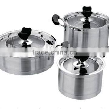 10pcs Stainless Steel Soup Pot Set Cookware Set photo-6