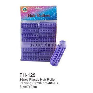 16pcs Plastic Foam Hair Roller TH129