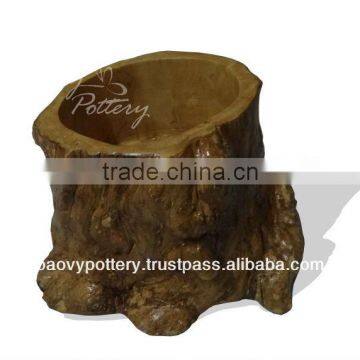 Vietnam wooden planter, Planter from tree root