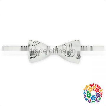 Wholesale fashion neckwear handsome adjustable boy bowtie kid necktie baby anime printed baby bow ties