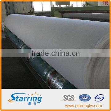 Geotextile used with geomembrane