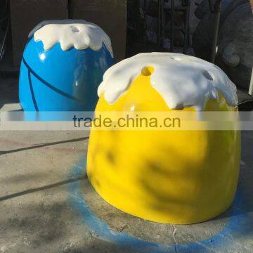 FRP Ice Cream Cake Sculpture photo-6