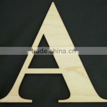 whosesale decorative cheap wooden alphabet letters for crafts