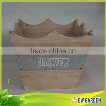 Wooden Decoration Basket, Gardeing Colorful Wood Easter Basket photo-5