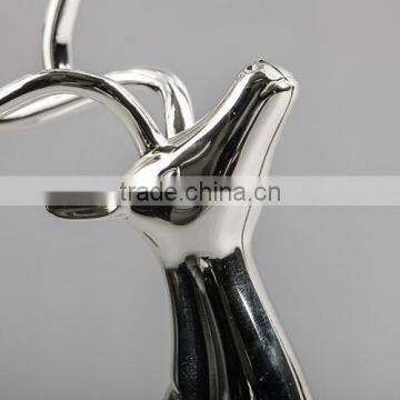 Deer Stainless Steel Silver and Gold Plated Candle Holder Candleholder With 6 Spherical Candle for Home Decoration Free Shipping photo-6