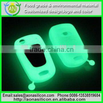 silicone glowing remote case