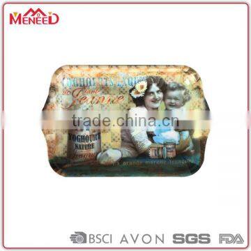 Exhibitor Canton Fair Best Selling Product Melamine Manufacturers Supply Carrying Tray photo-2