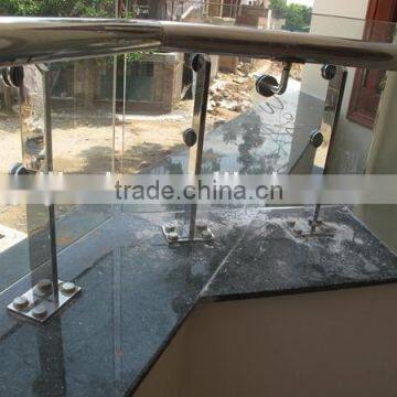 JINXIN Staircase Handrail_balcony Railing_clear Tempered Glass Balustrade photo-3