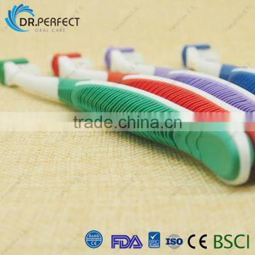 Soft Rubber Bristle Toothbrush Good Quality Tooth Brush Cleaner photo-2