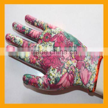 13G Knitted Polyester Liner Coated Nitrile Multi Purpose Cheap Working Gloves photo-2