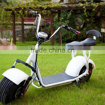2016 Popular Harley Scooter Style Electric Scooter With Big Wheels Fashion City Scooter Citycoco photo-5