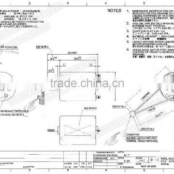 12V 1.98W 1.2A 7100RPM 3.267mNm RK-270SH-13250 Micro Motor in Stock photo-3