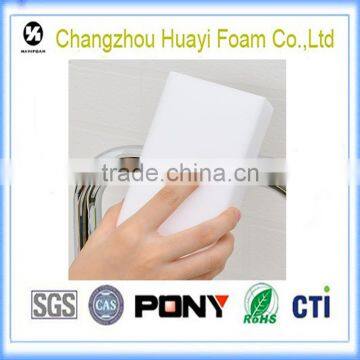 White melamine cleaning sponge for kitchen sponge