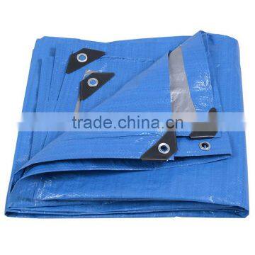 Multipurpose Waterproof Poly Tarp Reinforced Tarpaulin Perfect for Backpacking, Camping, Shelter, Shade, Ground Cover photo-5