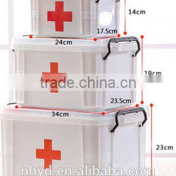 2016 New Camping First Aid Kit Plastic Home Medical Storage Box photo-3