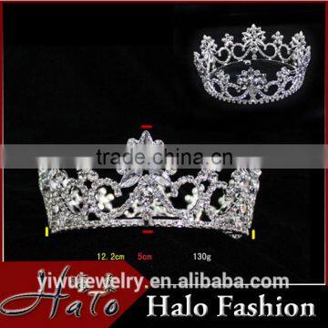 H172-156 Fashion rhinestone bridal tiara wedding crown 2017 beauty queen crowns bridal hair accessories Halo