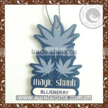 EA1-1007 2015 New Style Customized Hanging Paper Car Air Freshener photo-3