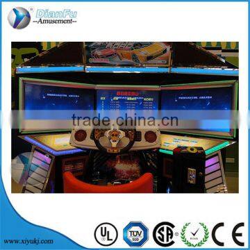 42 Inch LCD 3 Screens Coin Pusher Arcade Kids Grown Ups Simulator Exciting Real Driving Machine photo-4
