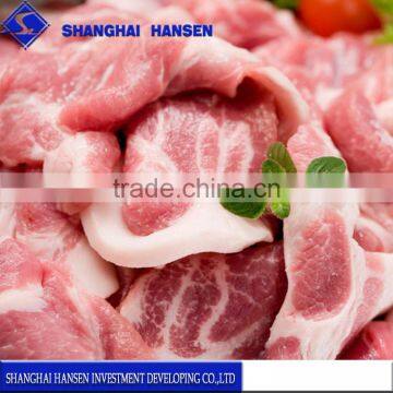 Streaky pork import agency shanghai trade agents full service