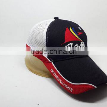 High Quality Golf Sandwich Mesh Cap With 3D Embroidery Sports Baseball Cap photo-2