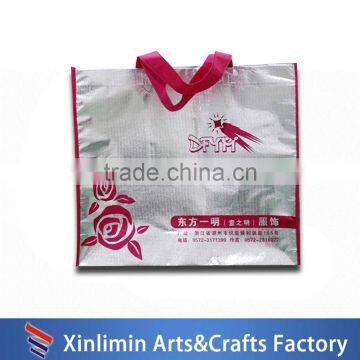 Hot sale paper bags with handles wholesale woven bag logo