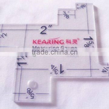 Kearing Brand Inch Plastic Sandwich Line Measuring Gauge #5601 photo-3