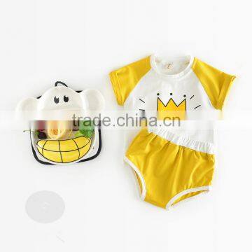 2017 Summer Infant Cotton Clothing Set 0-2 Years Baby Casual Sport Suit photo-3