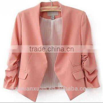 OEM Wholesaler Fashion Slim Woman Suit Blazer Colors Jacket photo-2